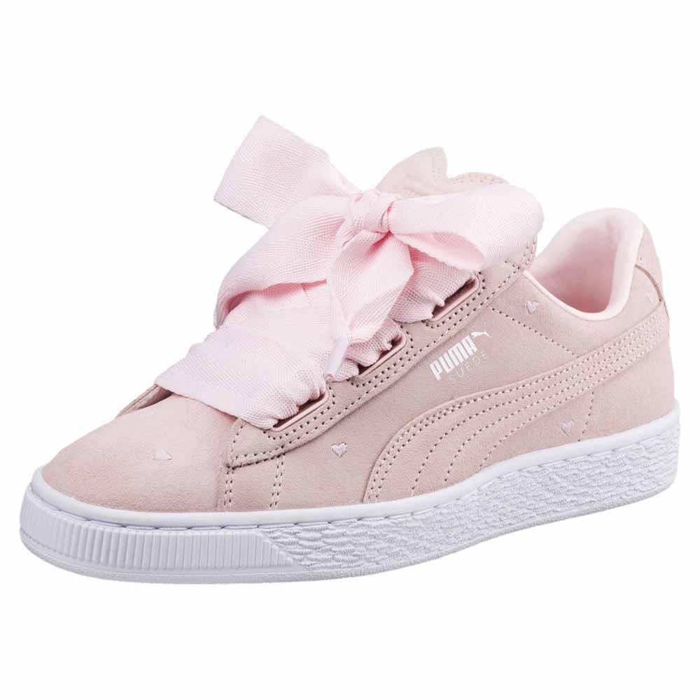Puma Suede Heart Valentine, Women's Fashion, Shoes, Sneakers on Carousell