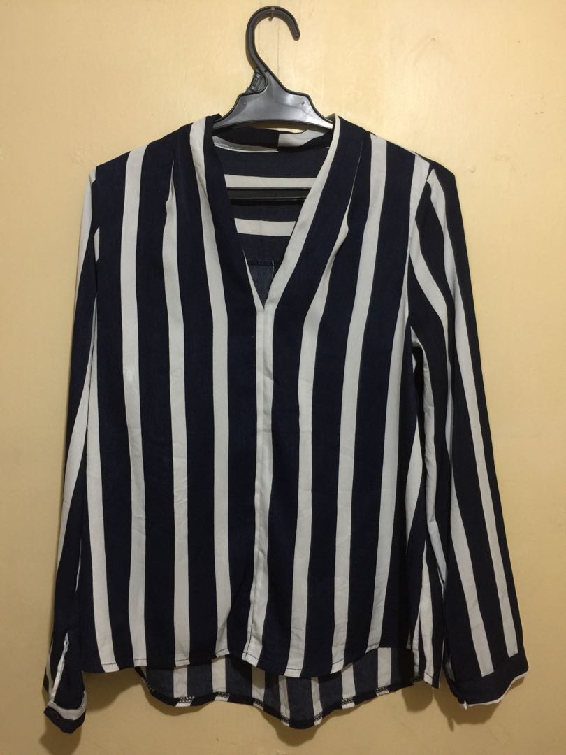 Korean Longsleeve Stripes polo 