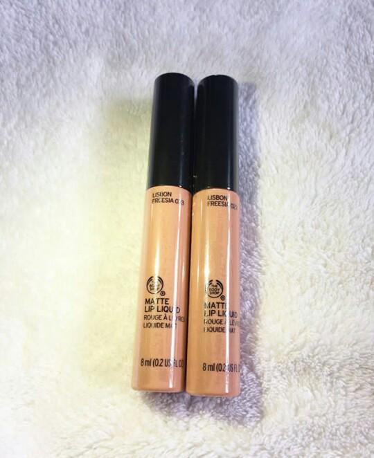 Rush Sale The Body Shop Matte Lip Liquid Lisbon Freesia Health Beauty Makeup On Carousell