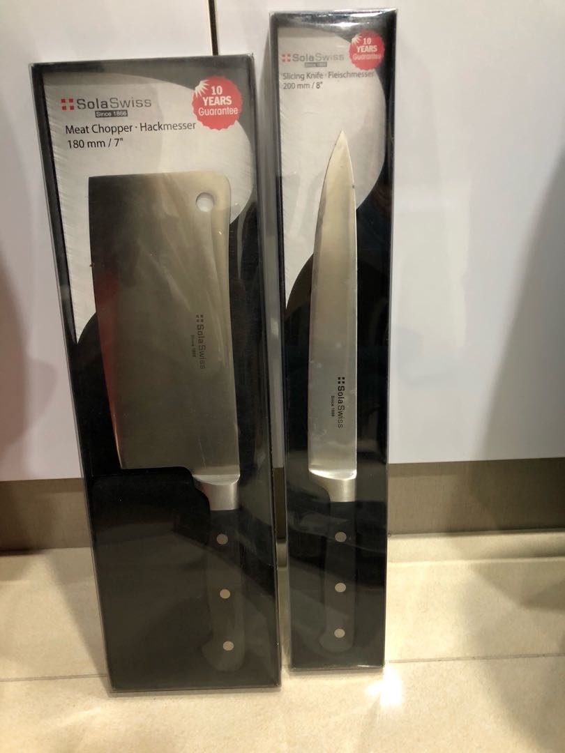 Sola Swiss chopper and slicing knife