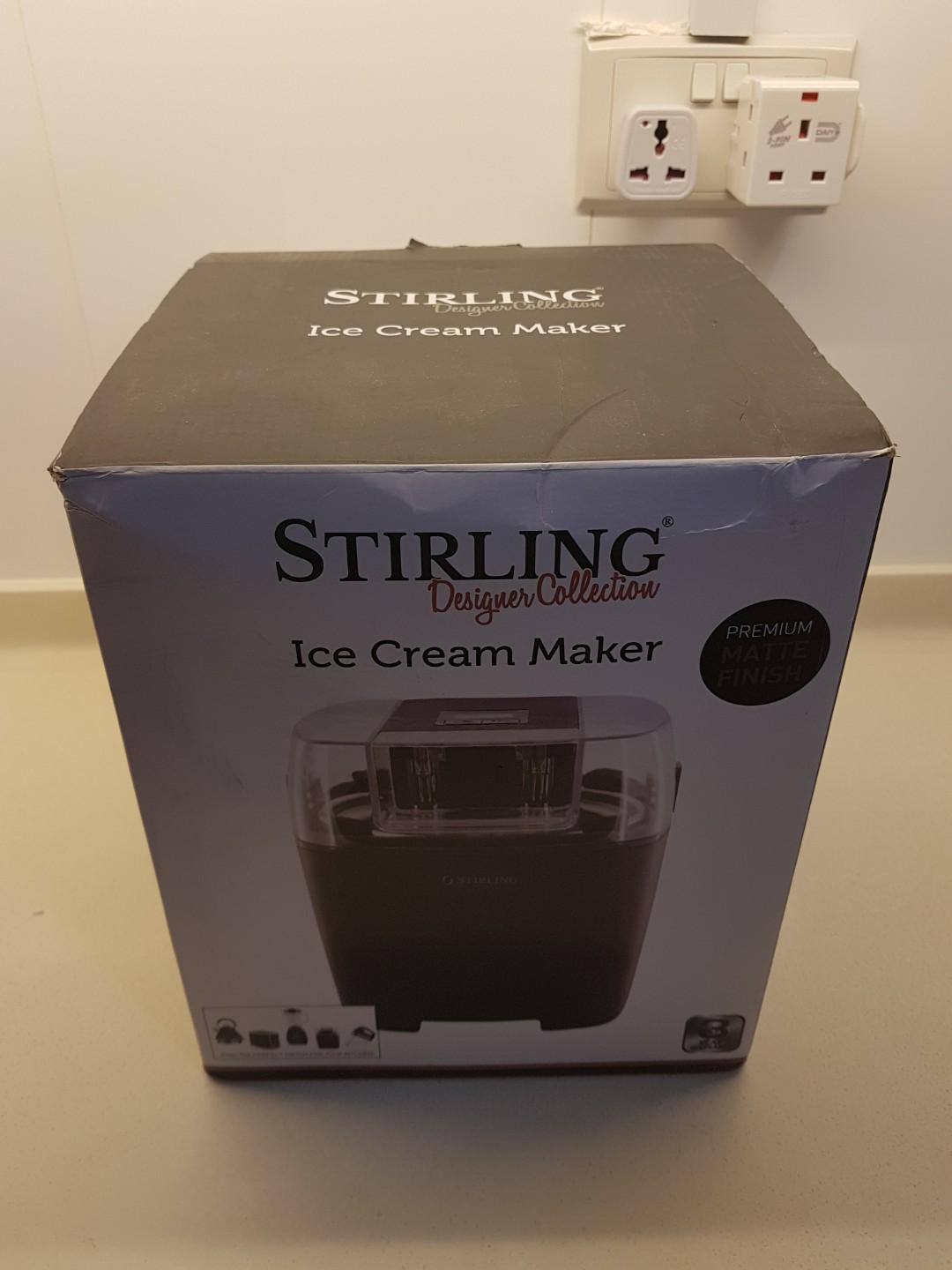Stirling (Designer Collection) Ice Cream Maker (Color Premium Matte