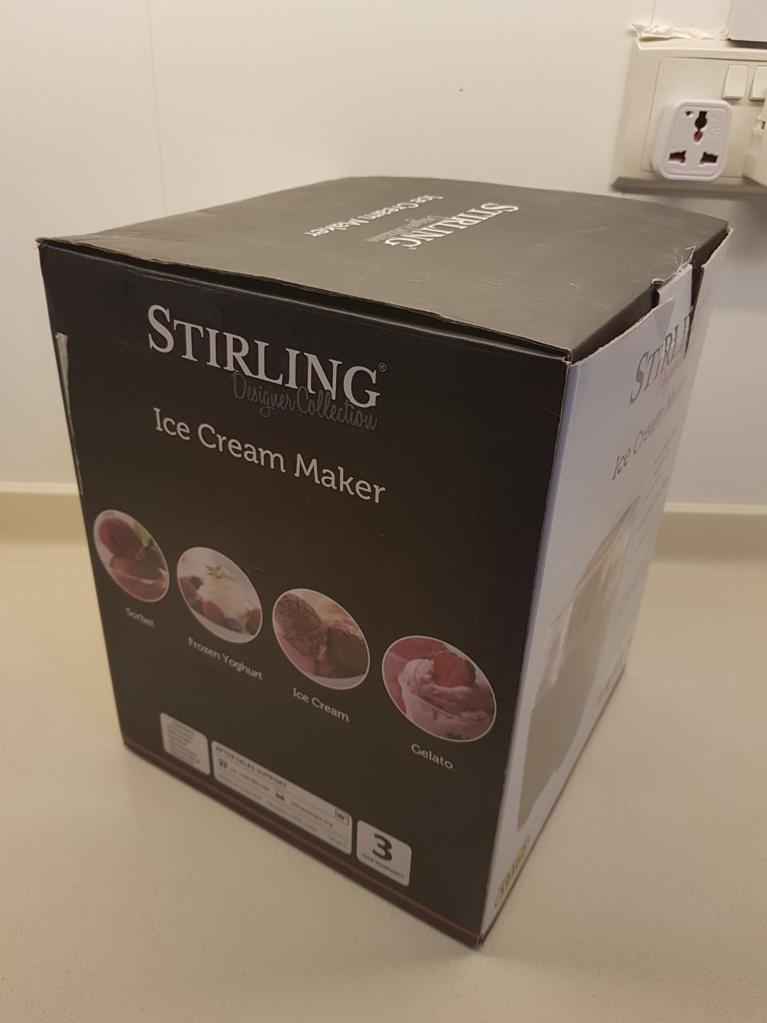 Stirling (Designer Collection) Ice Cream Maker (Color Premium Matte