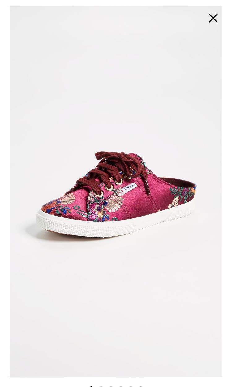 Superga Korelaw Brocade Mule Sneakers US10 Women s Fashion