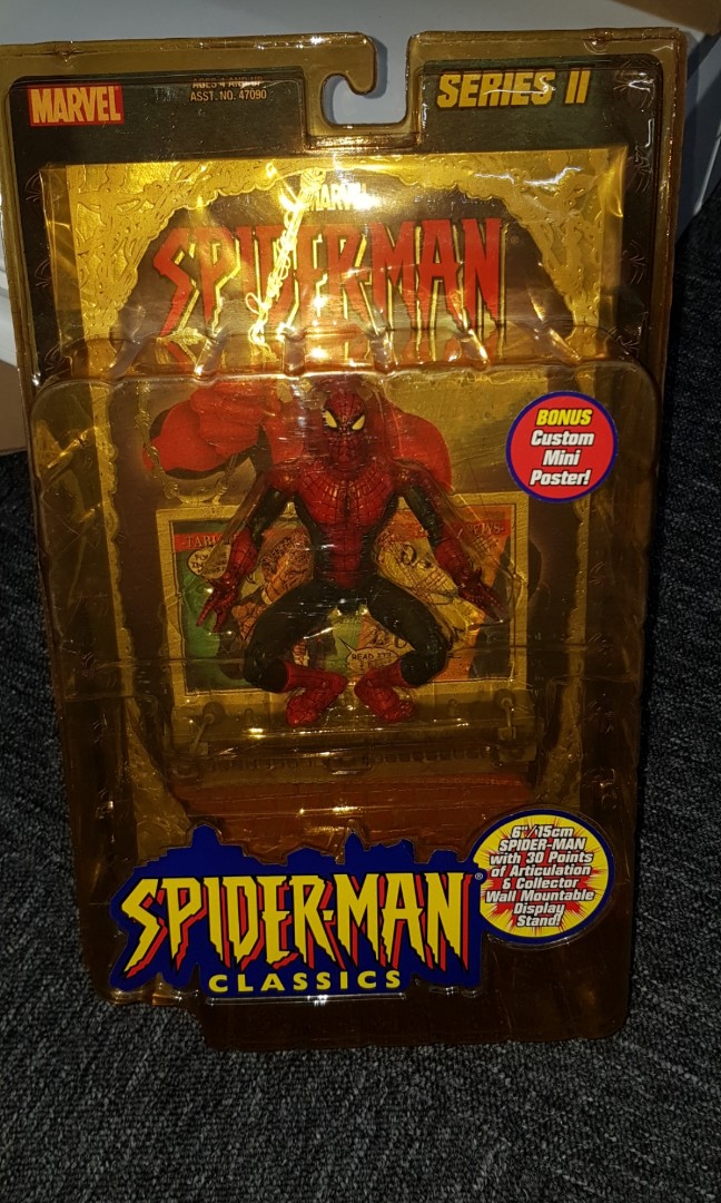 marvel legends spiderman classics