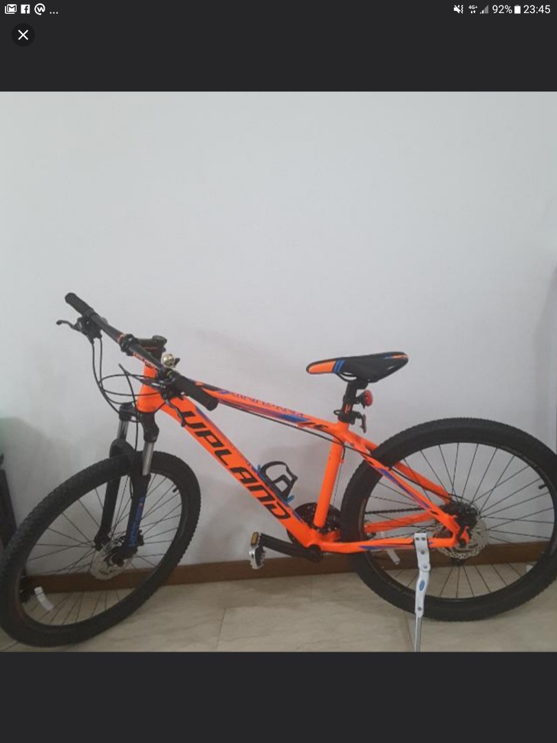 Upland Mountain Bike Bicycles Pmds Bicycles Mountain Bikes On Carousell Bicicleta upland vanguard 500 29 aluminio 27 velocidades com freio hidraulico altus. upland mountain bike