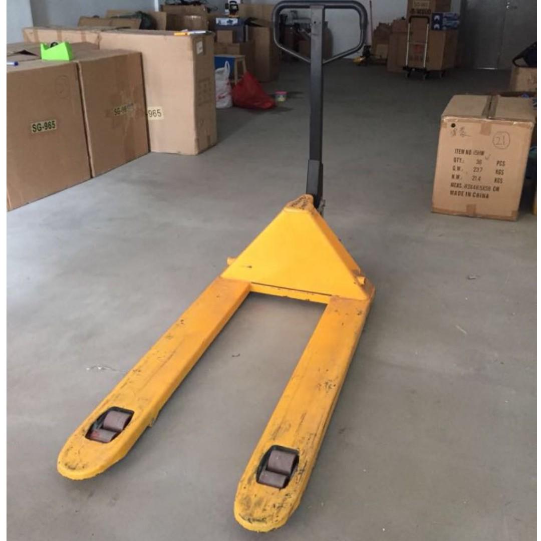 USED: Hand Pallet Truck/Jack, Everything Else on Carousell