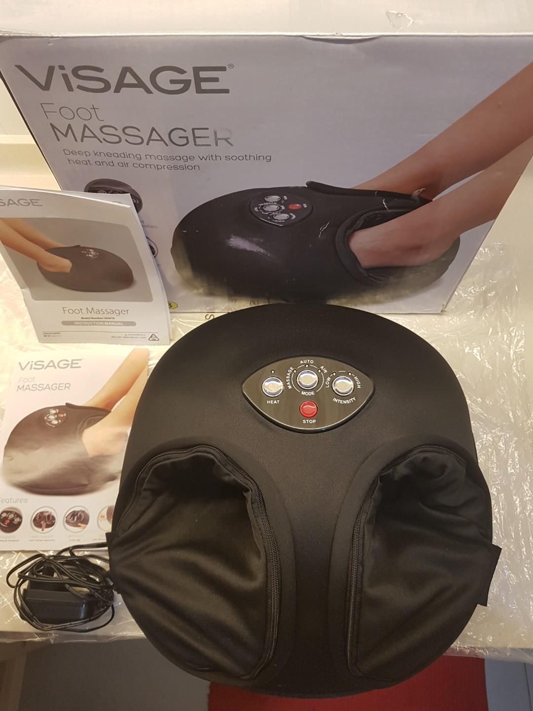 Visage foot massager with heat Outlet