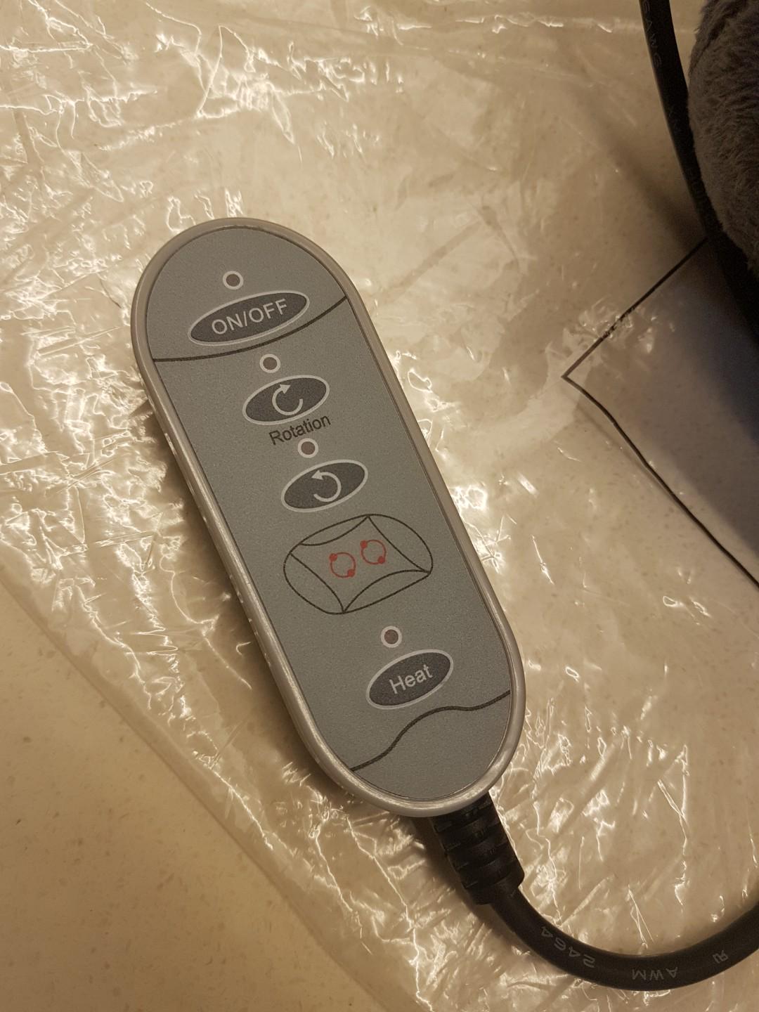 Wellness Plus Shiatsu Back Massage Cushion (with Heat function