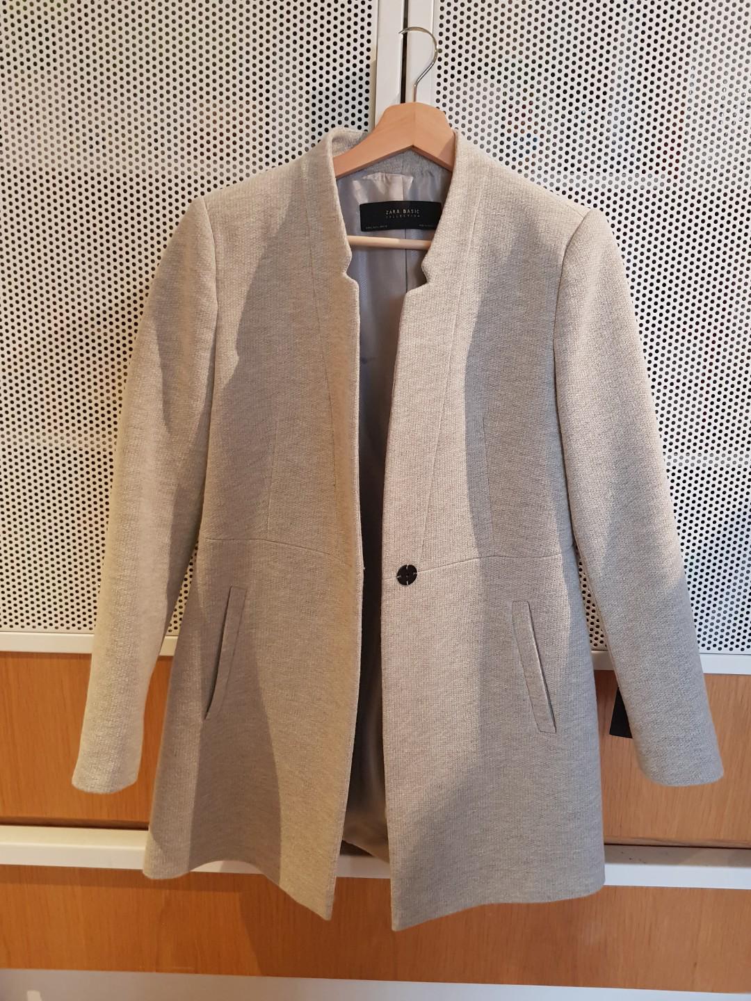 inverted lapel frock coat zara