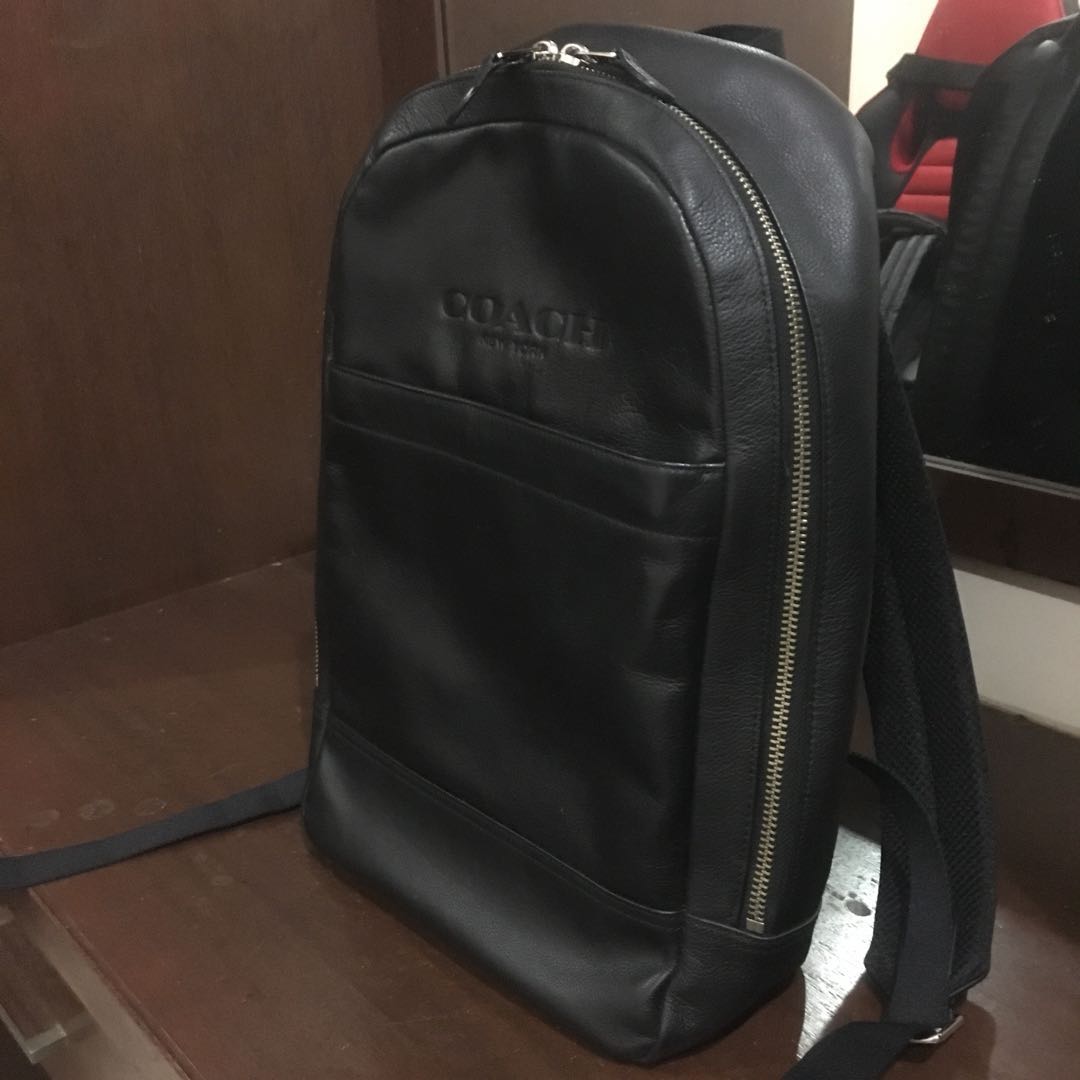 Coach charles online slim backpack
