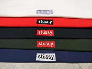 957 Stussy Box Logo Tee