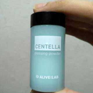 centella dressing powder alivelab