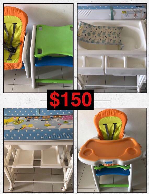 baby bath high chair