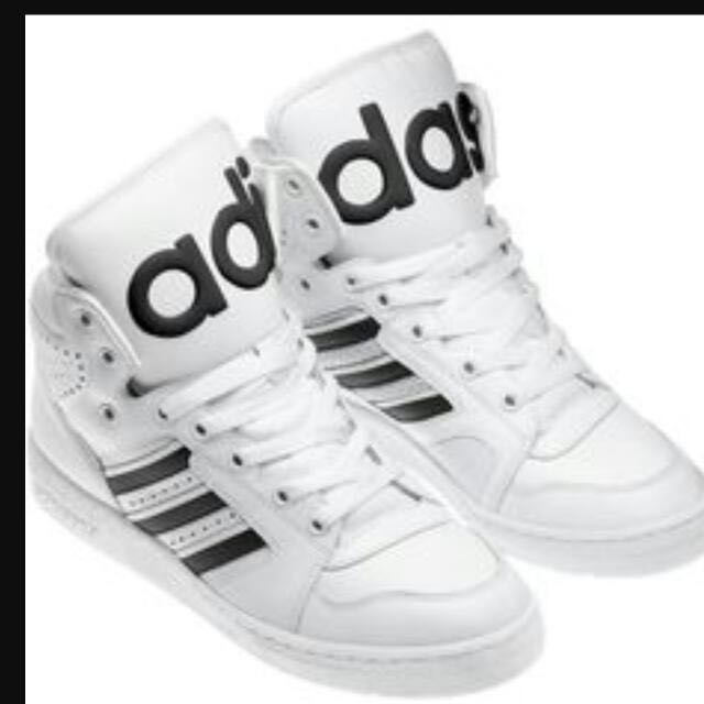 adidas high cut white