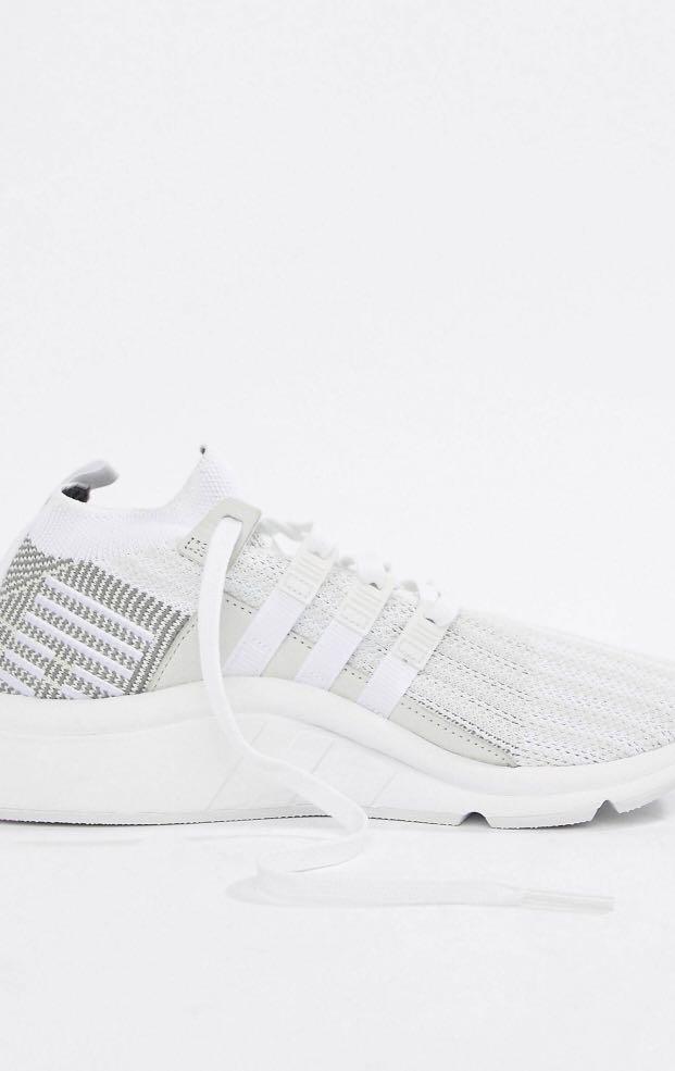 Adidas Original Eqt Support Mid ADV Trainers White Men s Fashion