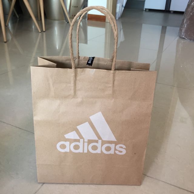 adidas paper bag