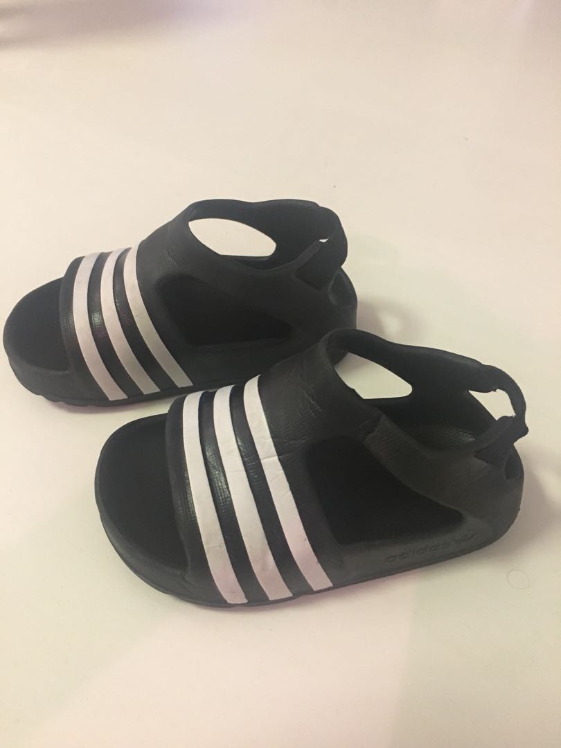 infant adidas slides with strap