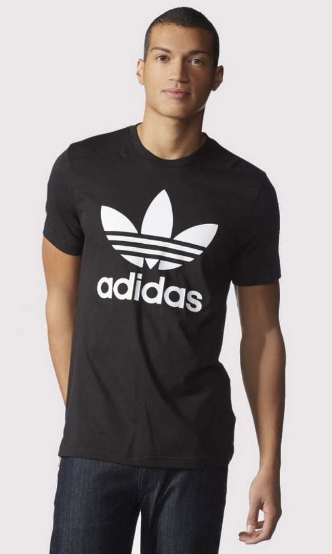 Adidas trefoil Shirt tee t-shirt black 