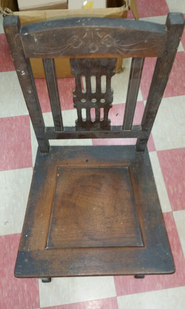 Antique Teak Wood Chair X2 Vintage Collectibles Antique Teak Wood Chair X2 Vintage Collectibles On Carou