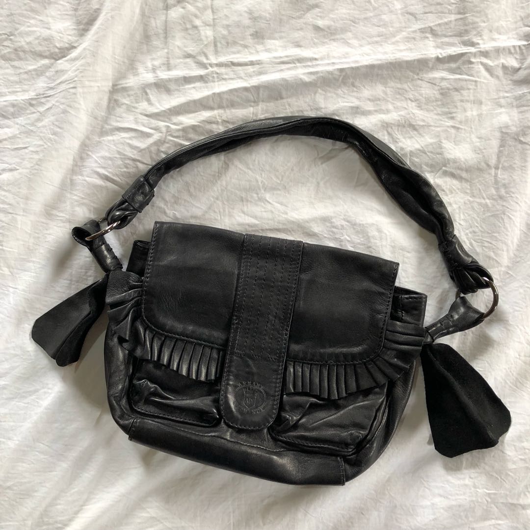 armani exchange black bag