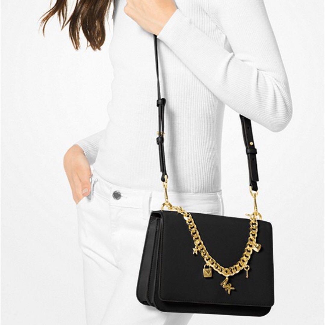 mk mott leather crossbody