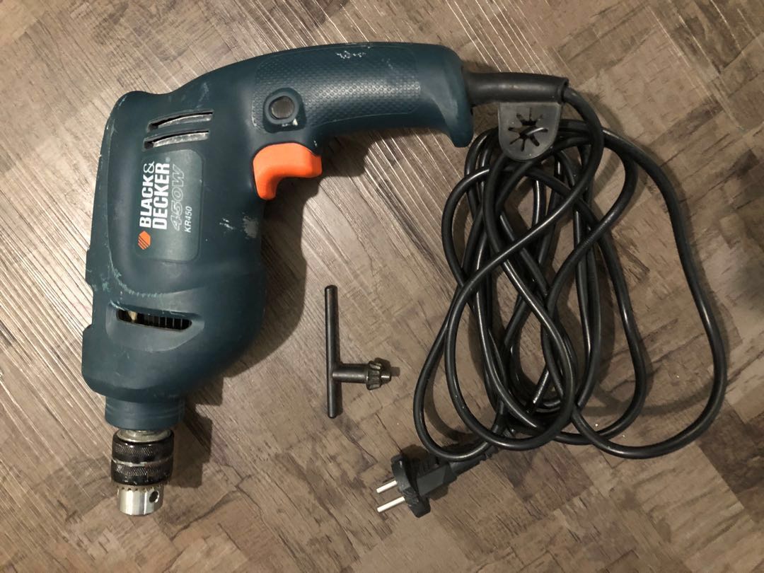 Black and Decker Drill 450W Reserved Everything Else on Carousell