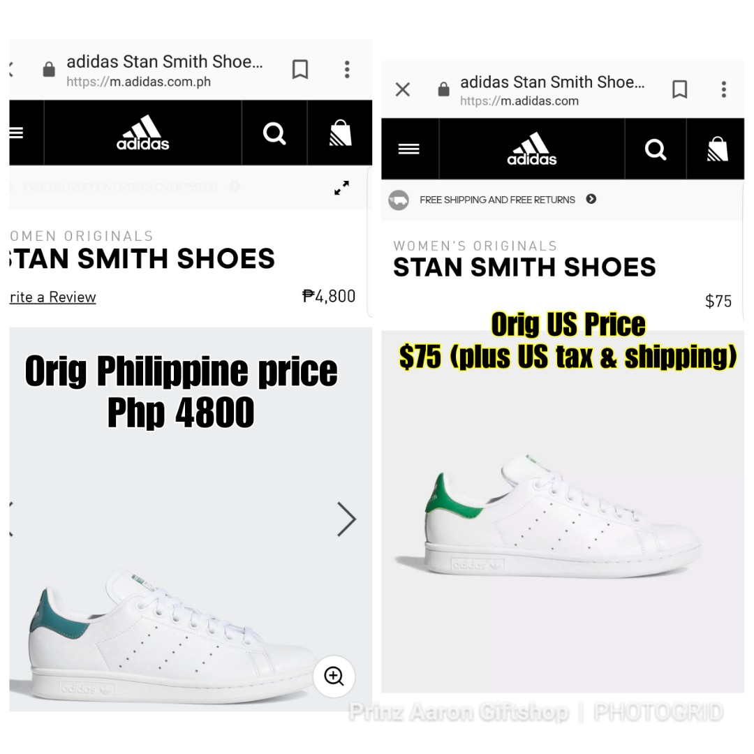 stan smith shoe sizing