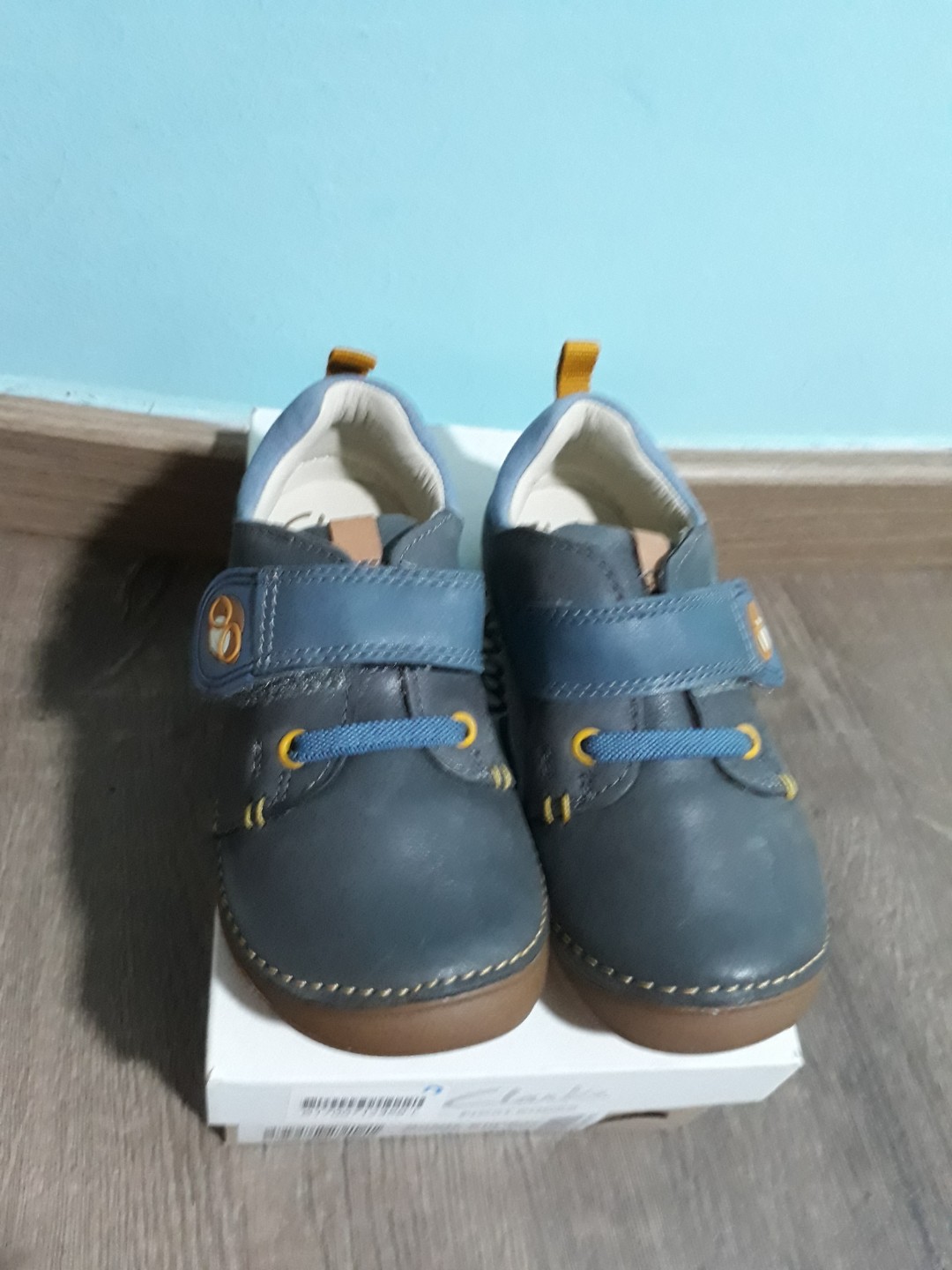 clarks shoes kids blue