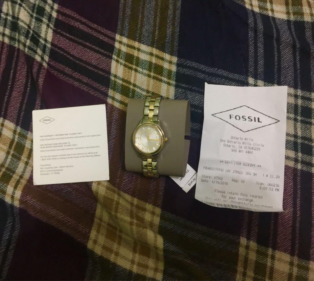 Brand new w/ tag Original fossil watch 