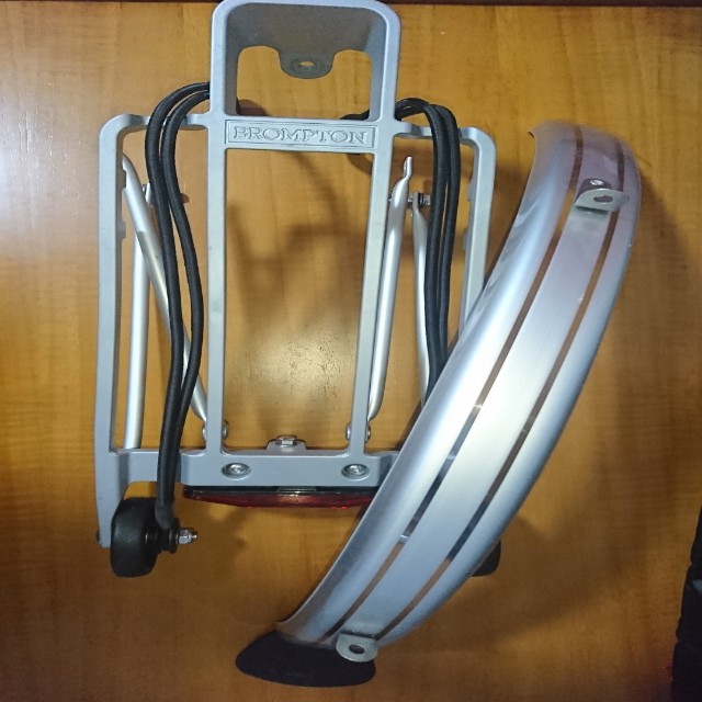 Brompton Rack and Rear Mudguard, Sports Equipment, Bicycles & Parts ...