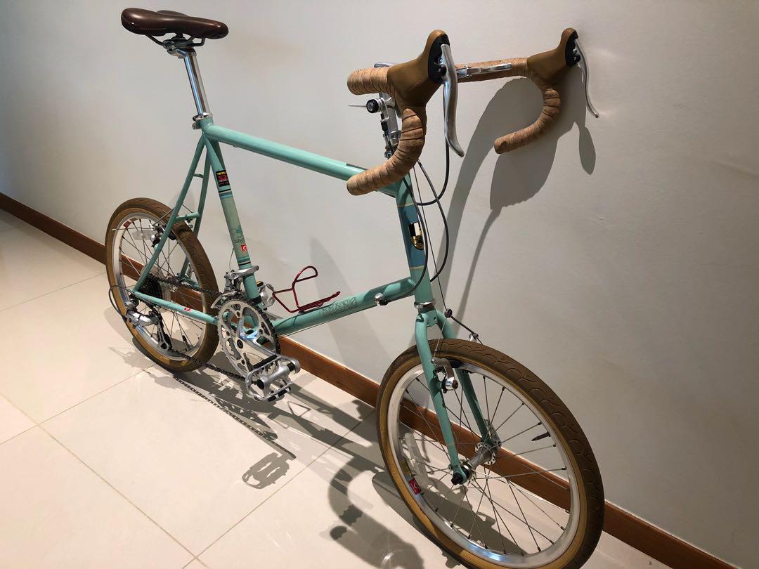 Vélo turquoise sales