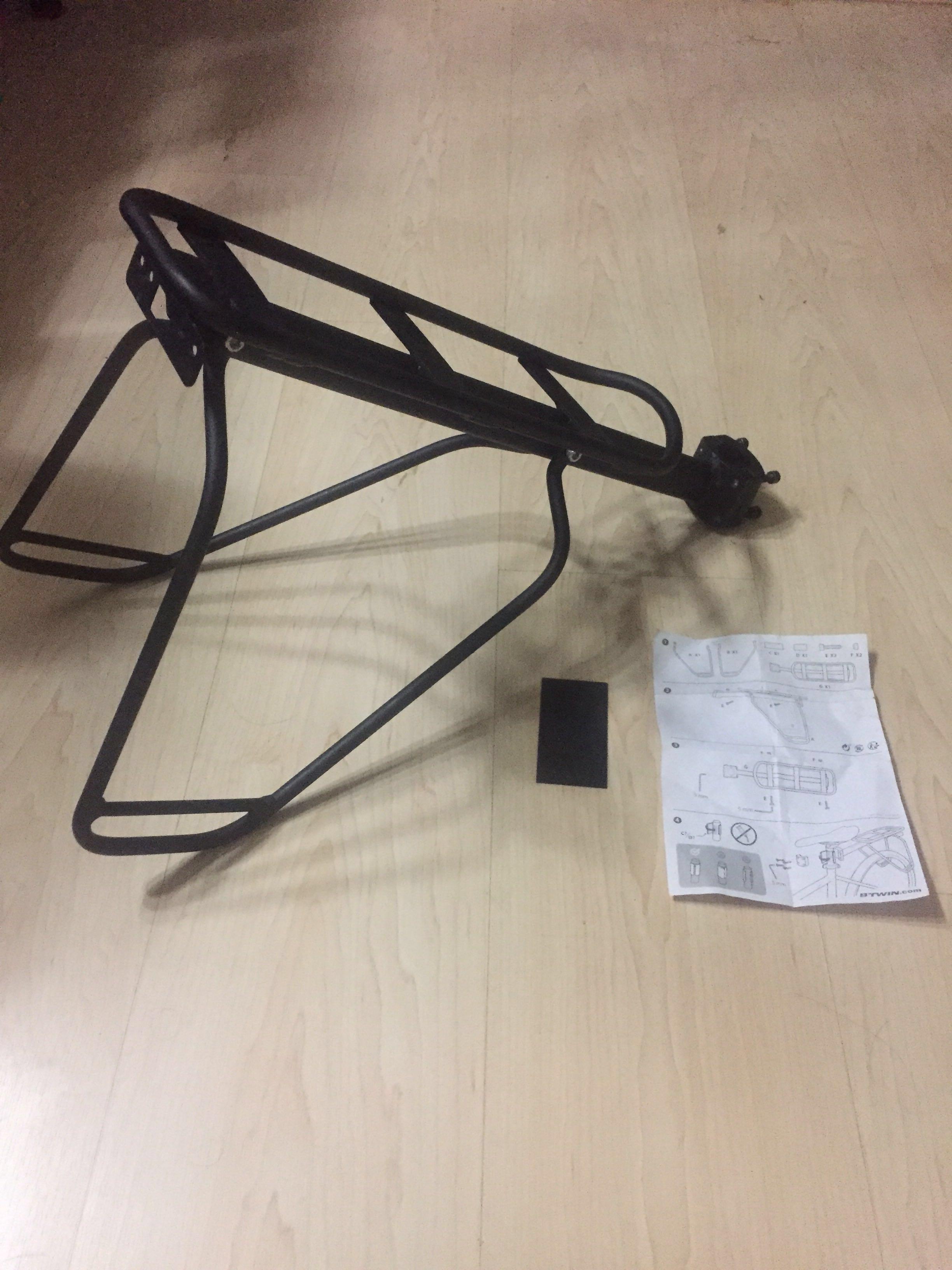 btwin pannier rack