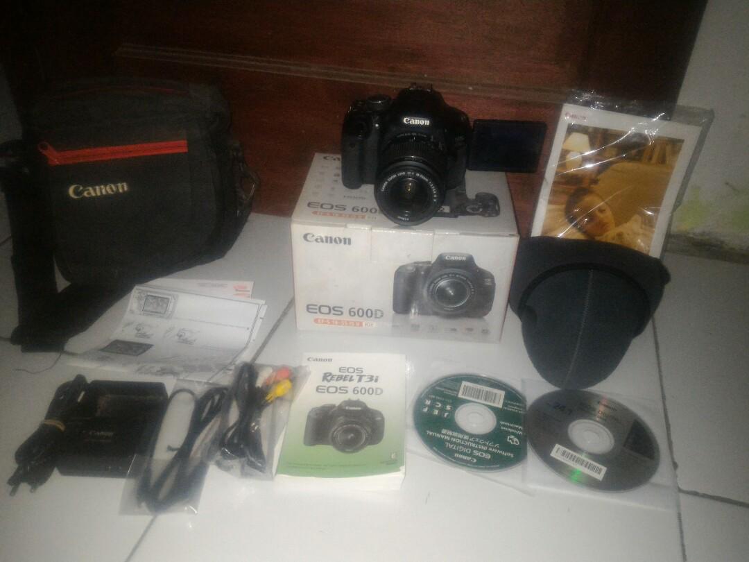 kamera canon 600d banyak bonus