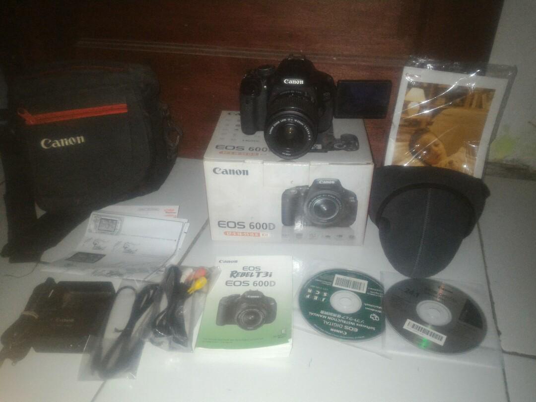 kamera canon 600d banyak bonus