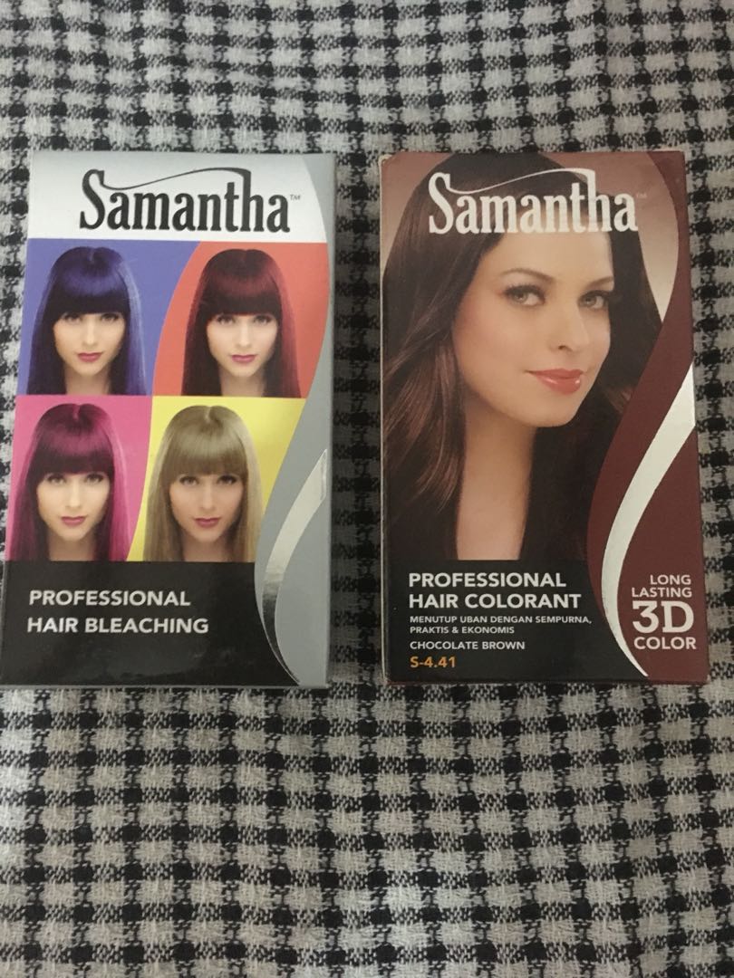 Cat Rambut Plus Bleaching Nya Masih Baru Sis Kesehatan Kecantikan Perawatan Rambut Di Carousell