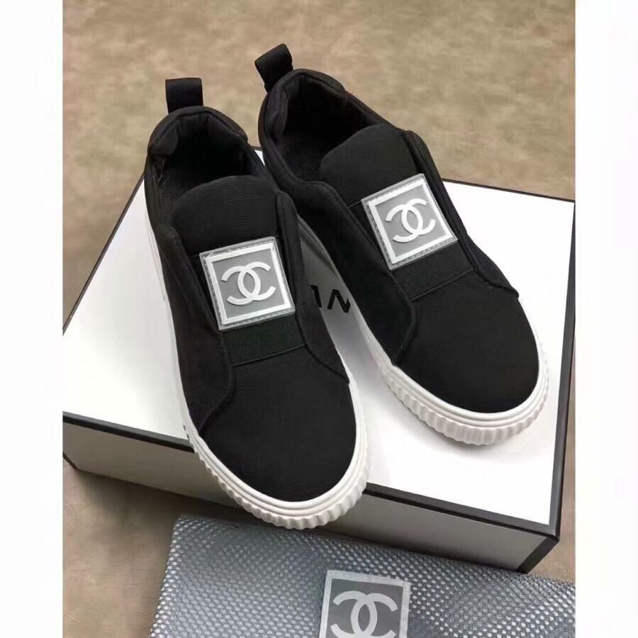 Chanel Rubber Shoes Slipon, Luxury, Apparel on Carousell