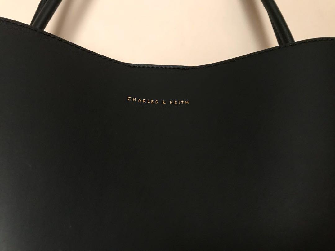 charles and keith large shoulder bag
