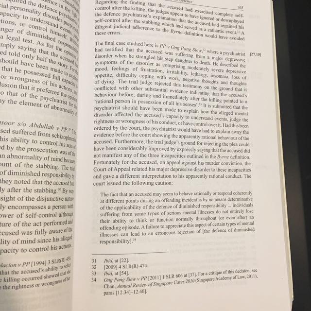 Criminal Law in Malaysia and Singapore 2nd Ed - Stanley Yeo, Neil ...