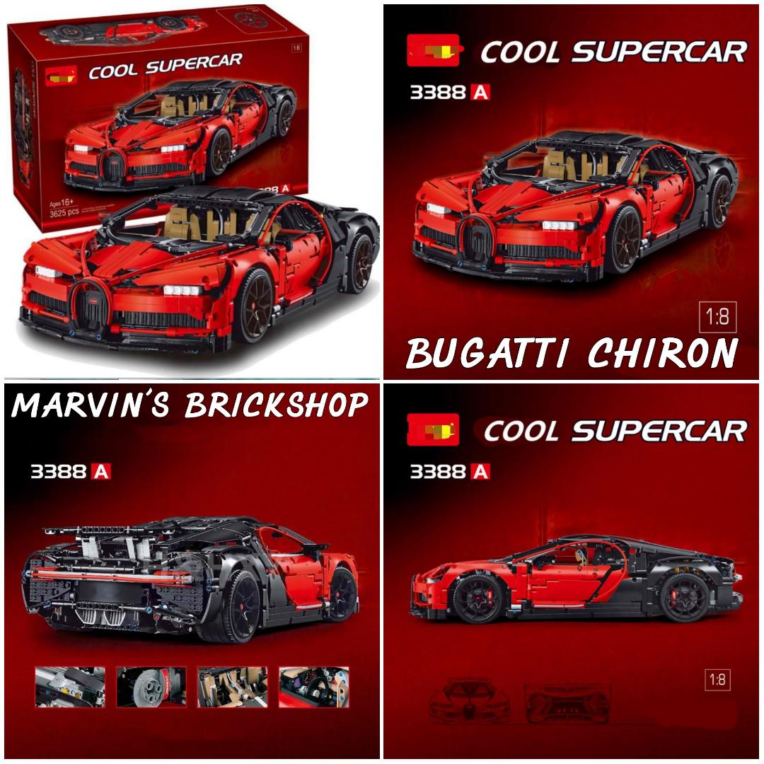 lego bugatti chiron red