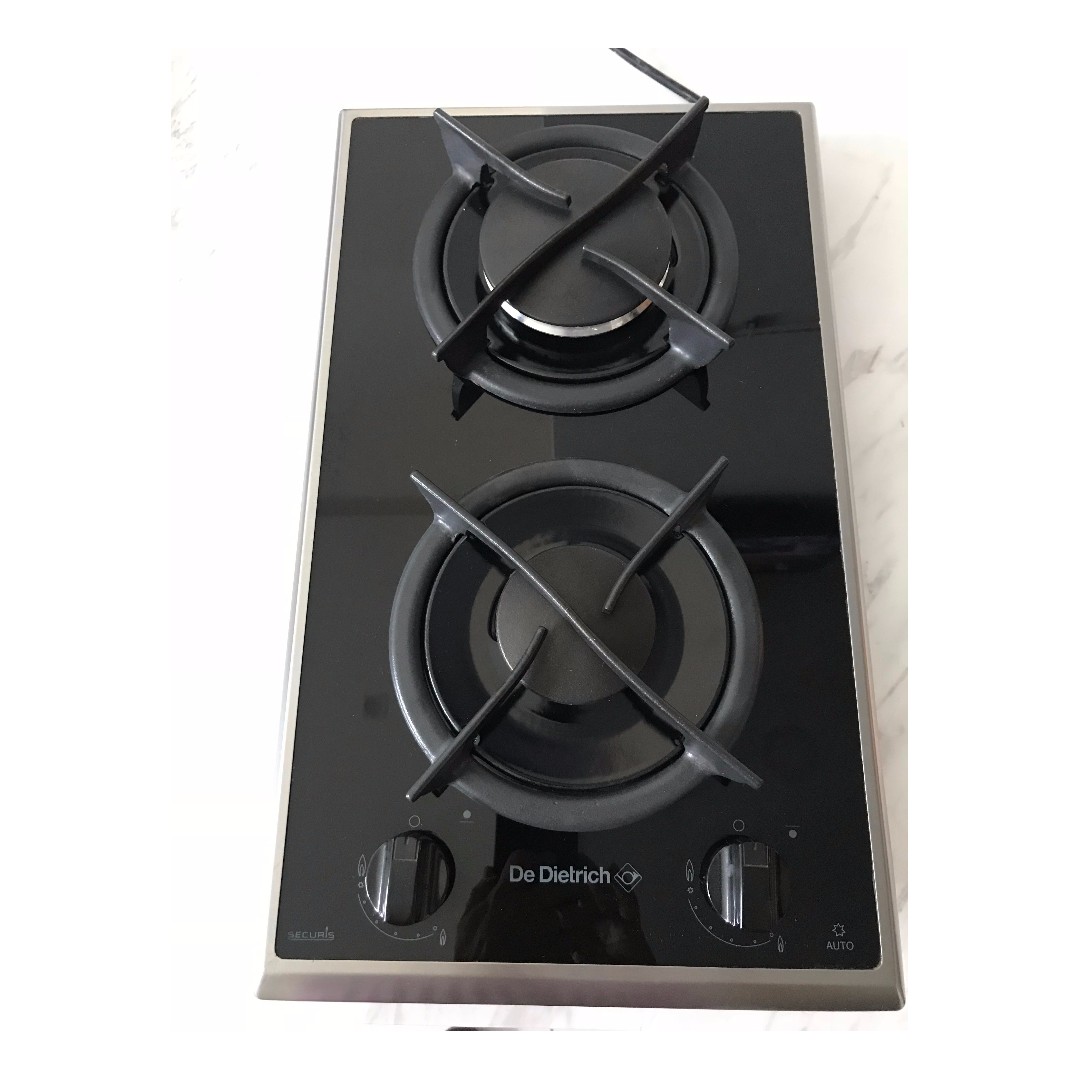 DeDietrich 2burner gas hob DTG401XL1, TV & Home Appliances, Kitchen