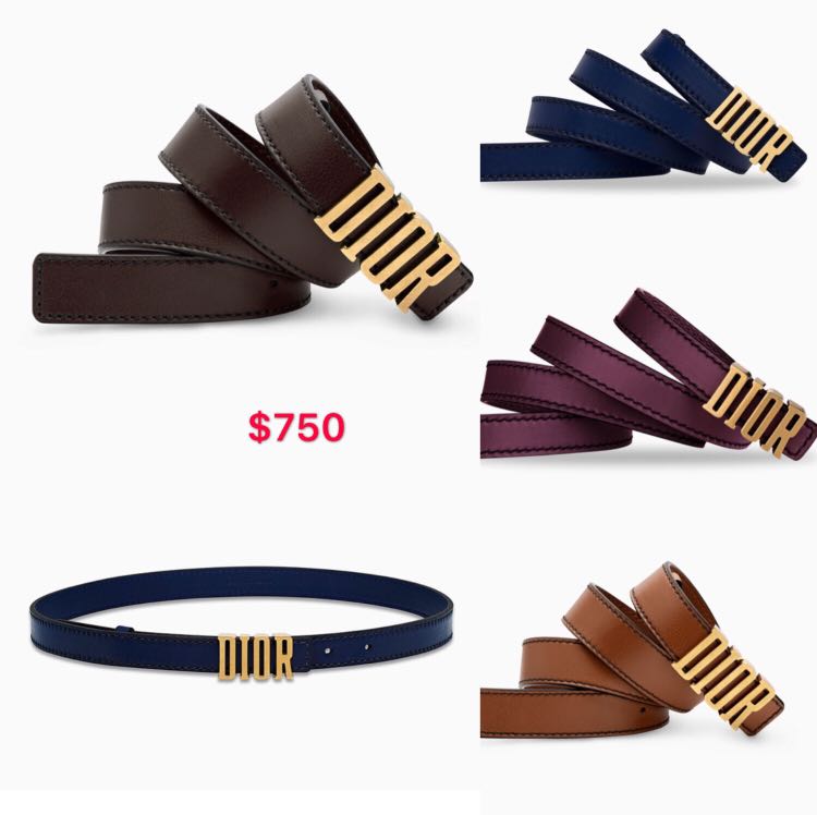 dior belt 2018