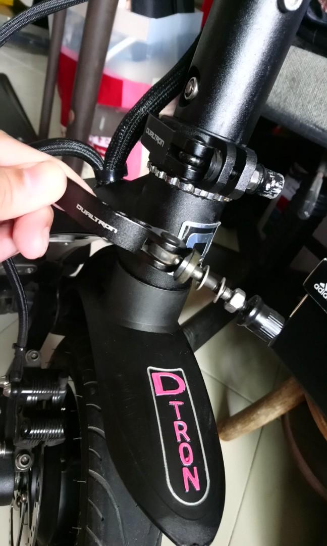 Dualtron stem clamp (reinforced new), Sports Equipment, PMDs, E