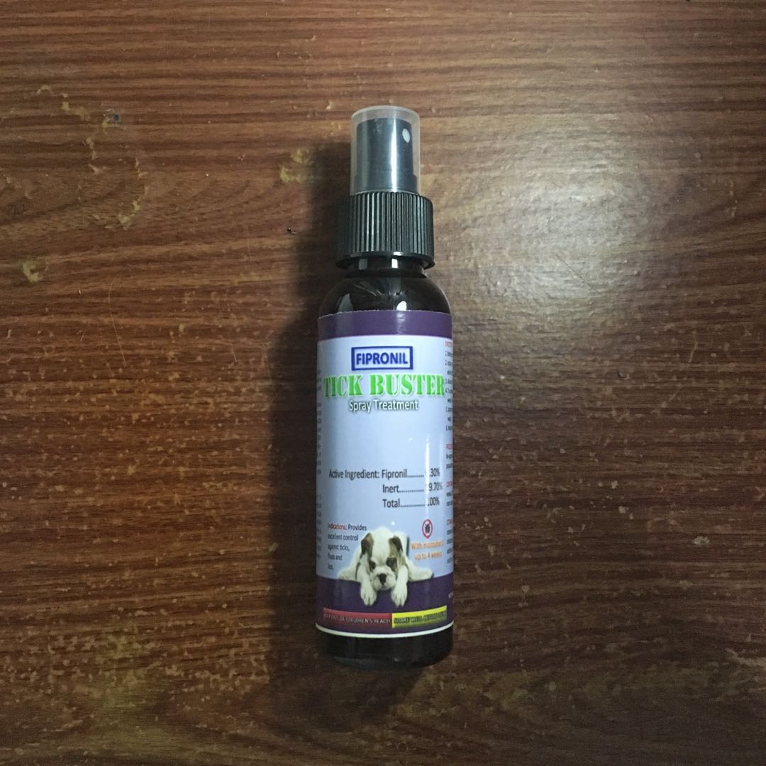 Fipronil Tick Buster Spray Treatment Pet Supplies Health