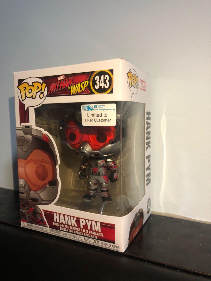 Funko Pop Ant-Man and The Wasp - Hank Pym, Hobbies u0026 Toys, Toys u0026 Games on  Carousell