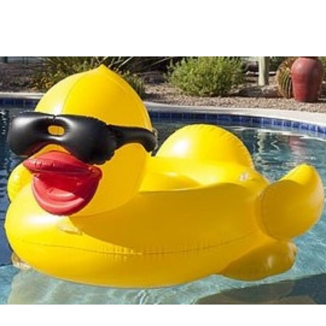 Rubber duck with sunglasses for new arrivals sale