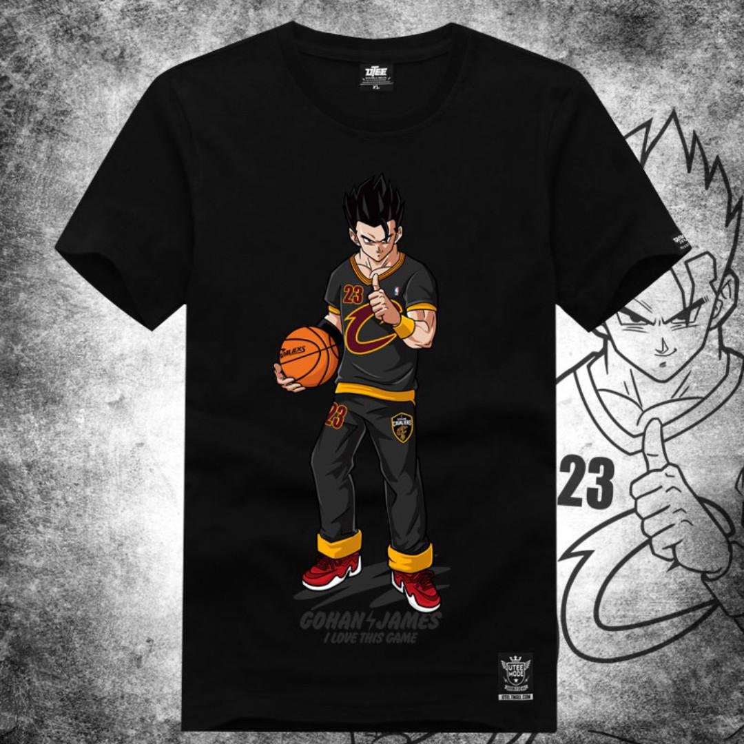 Gohan Lebron James Dragonball Z Japanese Art Streetwear Tee Men S