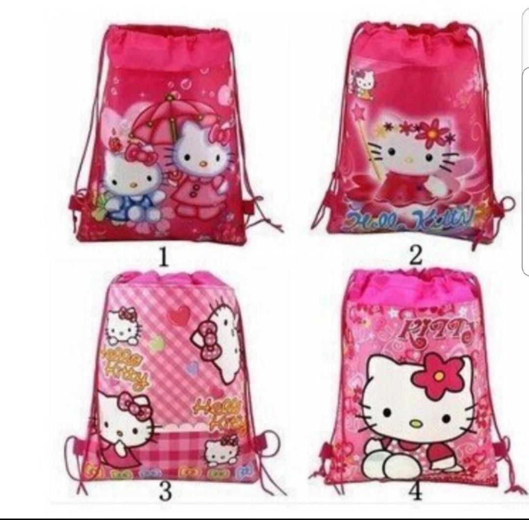 hello kitty drawstring backpack