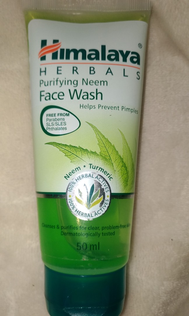 Himalaya Herbals Purifying Neem Face Wash Health Beauty Skin Bath Body On Carousell
