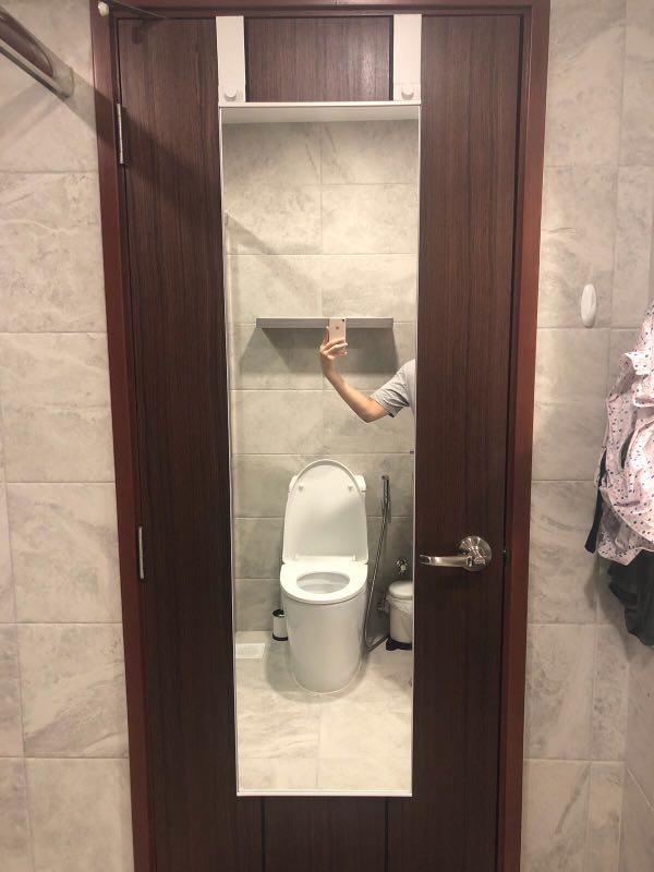 IKEA full length mirror (door mount), Furniture & Home Living, Home