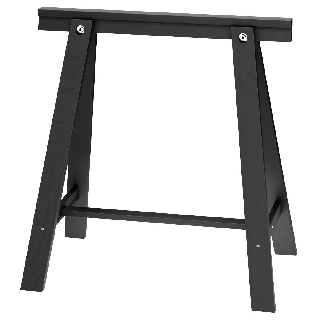 IKEA ODDVALD Desk Table Trestle. Set of 2 . As good as new